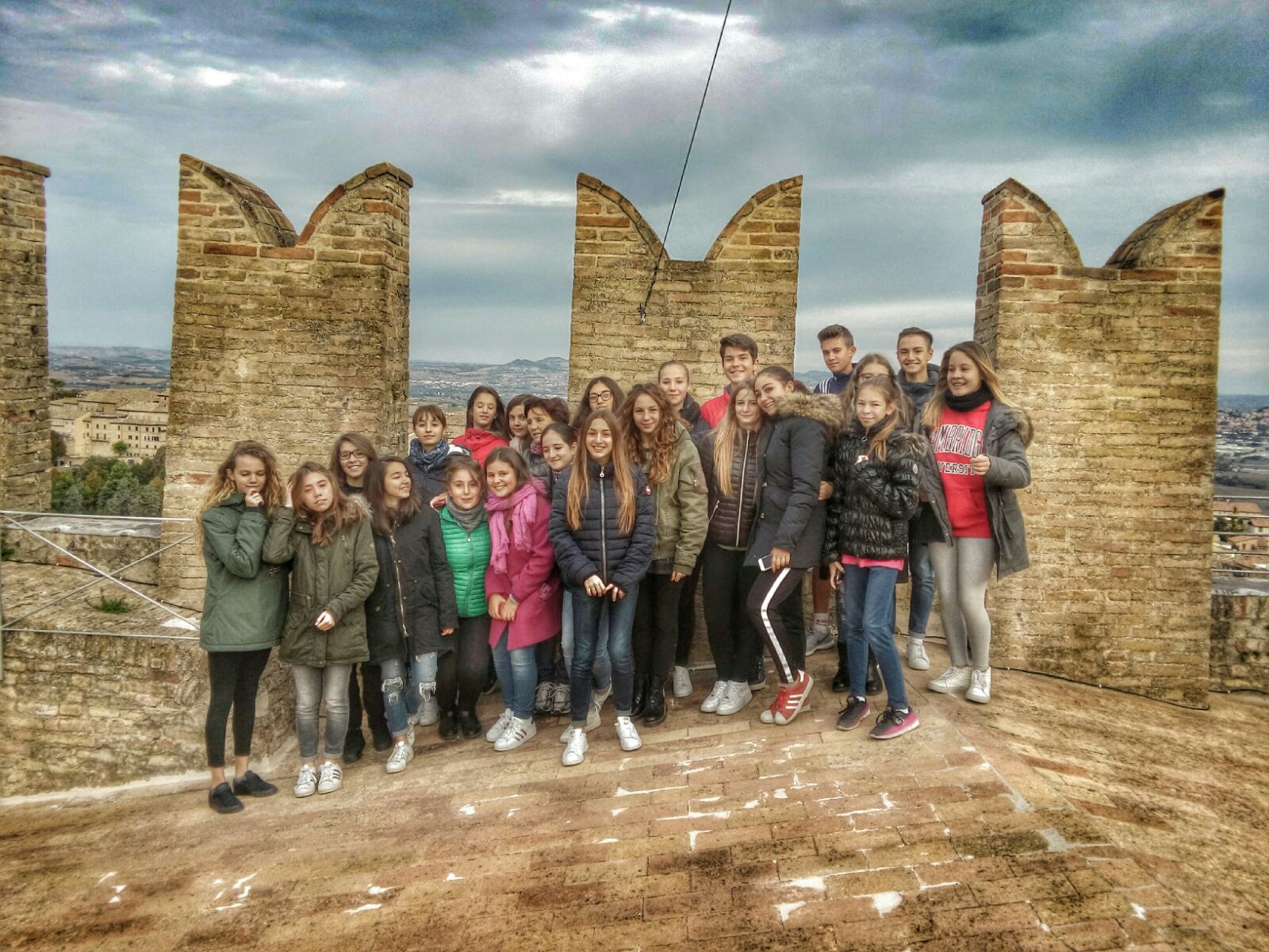 Studenti “ciceroni” sulla Torre del Borgo