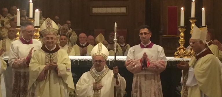 Ordinato a Mileto il nuovo arcivescovo di Camerino Franco Massara