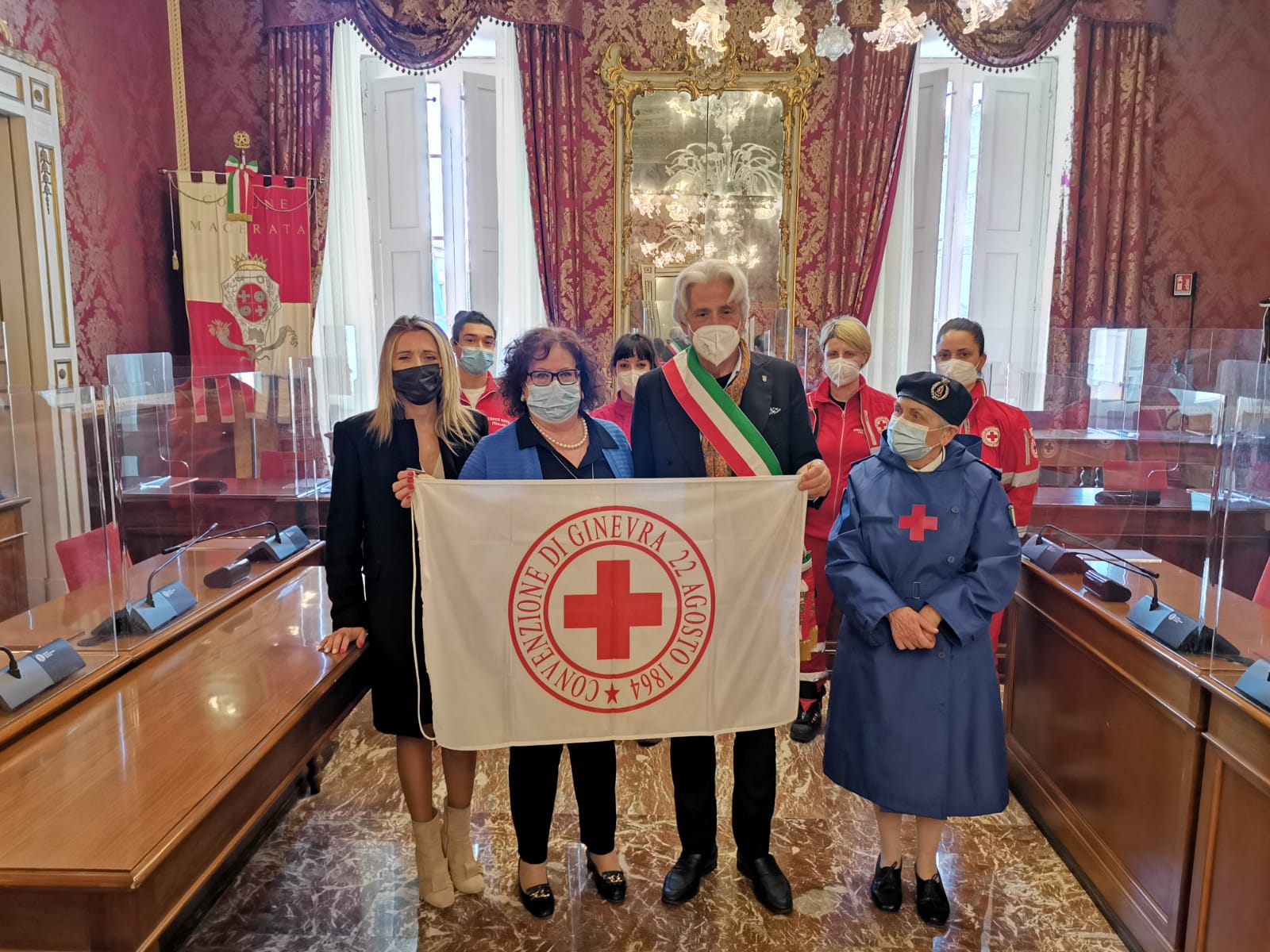 Il Comune di Macerata al fianco della Croce Rossa Italiana