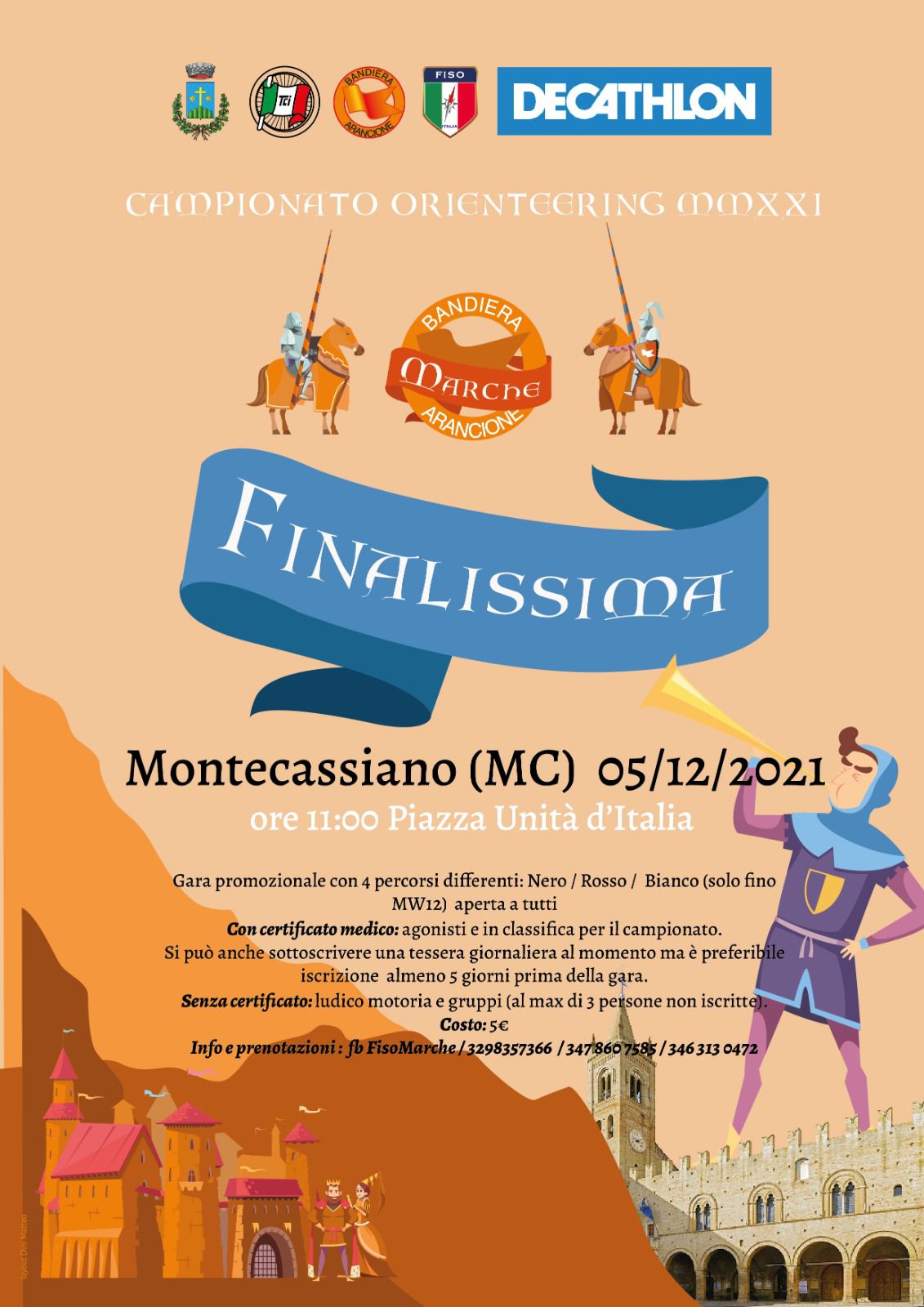 Montecassiano: finalissima del torneo di Orienteering