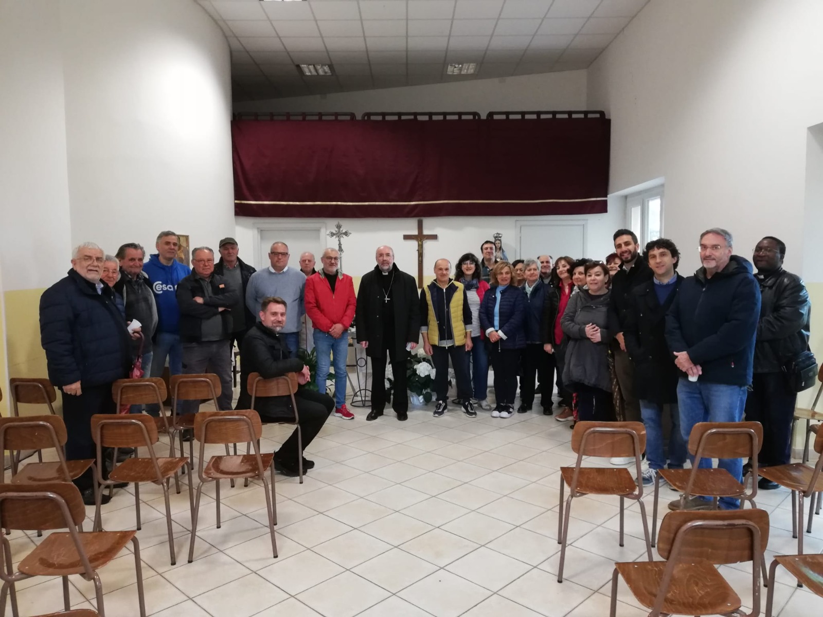 Avvio lavori riparazione post Sisma 2016 per la chiesa di Santa Maria del Monte di Macerata